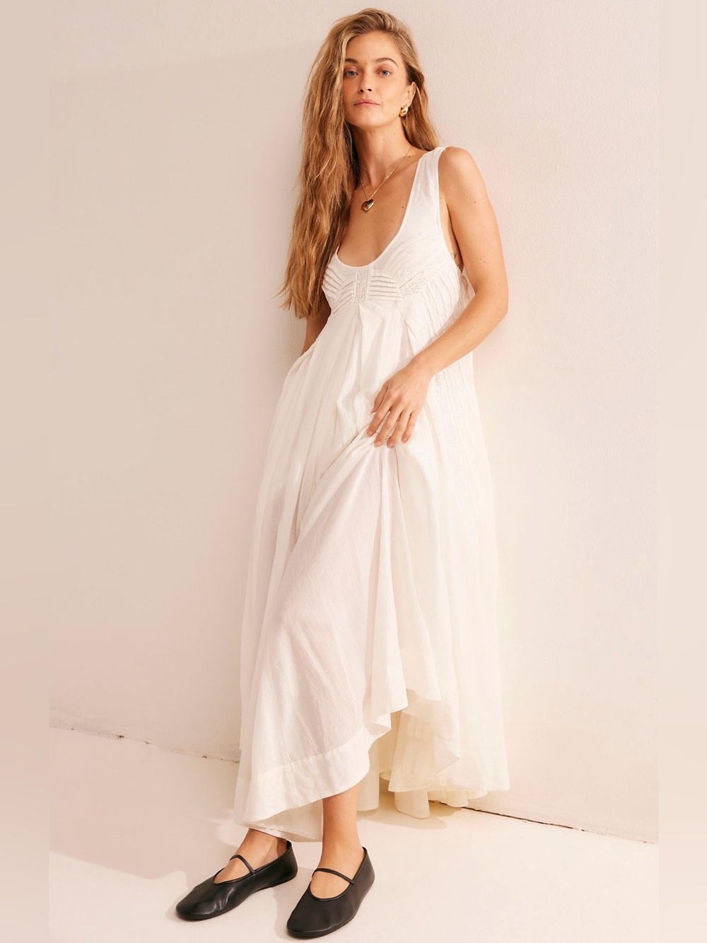 NWOT size Large Free People Coastal Core Maxi Dress